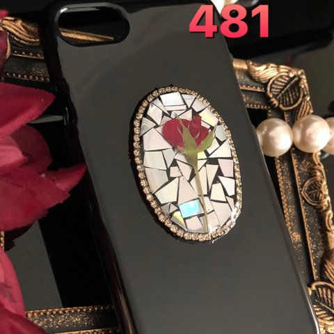 iPhone 7/8対応 (481) 大人遣い ソフトケース✖薔薇♡ 