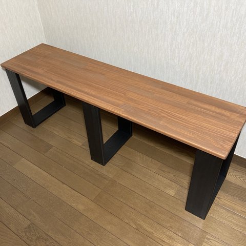 120×30 北欧風ベンチ　M