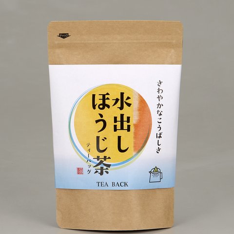 夏のお茶、水出しほうじ茶