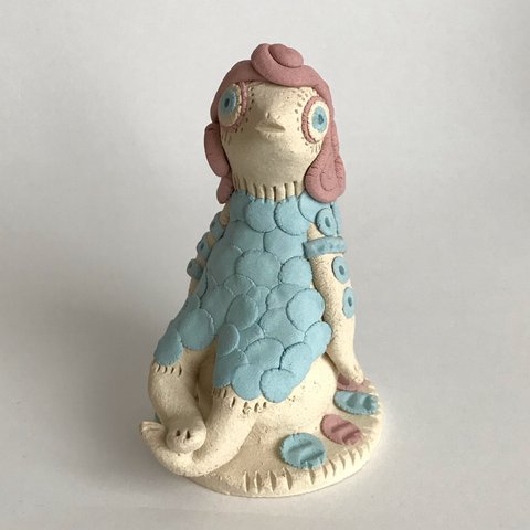  陶器人形 乙女