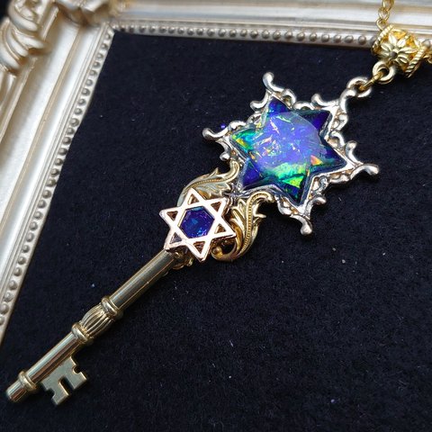 Hexagram Magic key(ブルー)