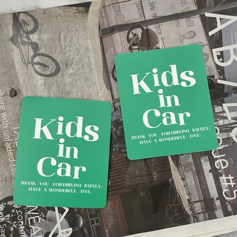 【マグネットタイプ】キッズインカー kidsincar