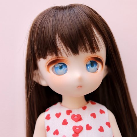 ●メイクカスタム　IMOMO DOLL  Toppi ヘッド セミホワイト（ヘッド＋おまけレジンアイのみ）