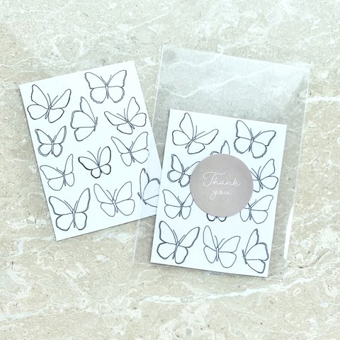 【期間限定 新作SALE】韓国風タトゥーシール Butterfly