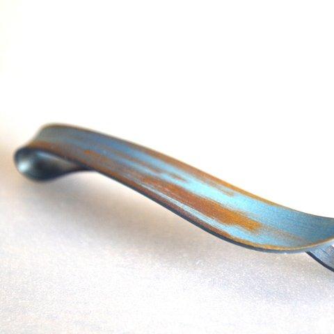 Titanium tie bar・羽の純チタンネクタイピン・A