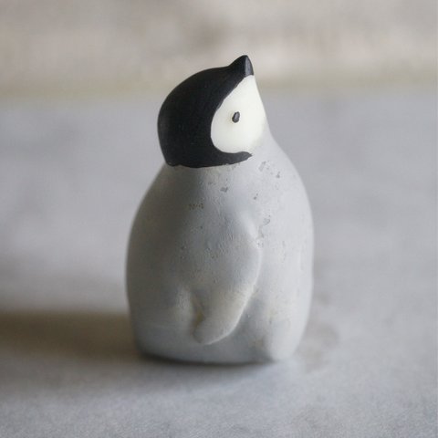 子ペンギンの樹脂フィギュア "stargazing" - 3Dプリントのオブジェ