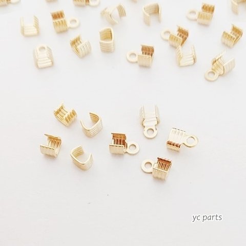 * 4mm　ヒモ留め　ストライプ　セット（G）*