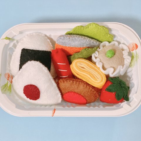 【再販】フェルト　お弁当　おままごと