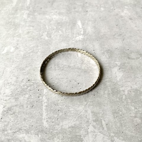 Vintage silver925 twist bangle レトロ ヴィンテージ ツイスト シルバー バングル