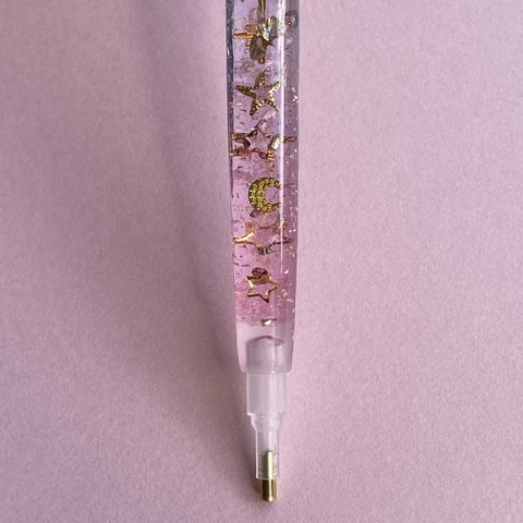 ダイヤモンドアートペン（月・星、ピンク&水色）