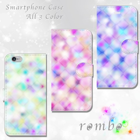 iPhone/Android  rombo-ロンボ- 手帳型スマホケース