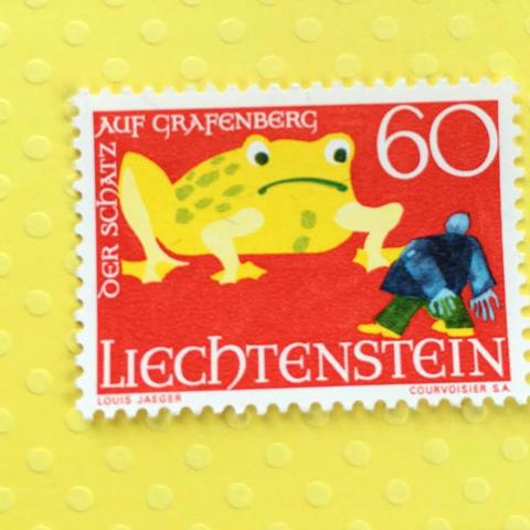 ちいさなartmuseum　Liechtenstein　stamp　2set