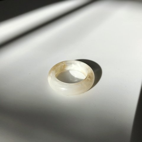 white gold ring