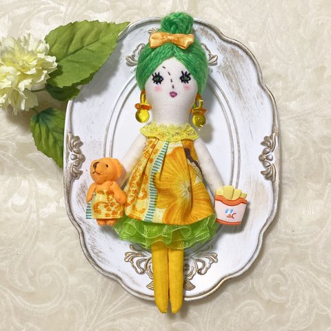 glad doll mini【ブリジット】　バッグチャーム　ドールチャーム