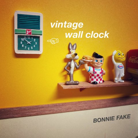 ♛︎【vintage wall clock】