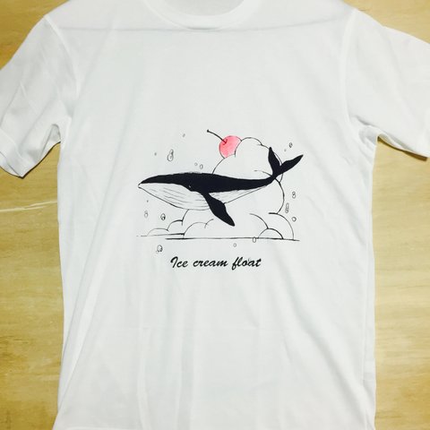 クジラソーダTシャツ(値下げしました)