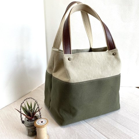 Michi  bag ＊トート（オリーブ）