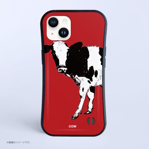 「COW」耐衝撃グリップiPhoneケース