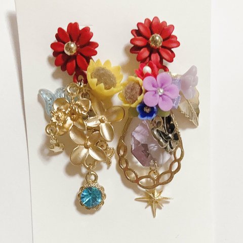 summer Flower  ピアス