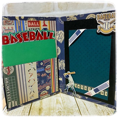 二つ折りアルバム　BASEBALL Ⅱ