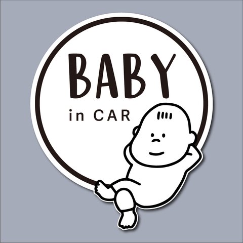 ベイビーインカー(BABY in CAR)ステッカー