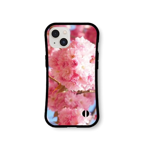 桜21  グリップケース iPhone15 iPhone14 iPhone13 iPhone12 iPhone11 iPhoneSE2  iPhoneSE3