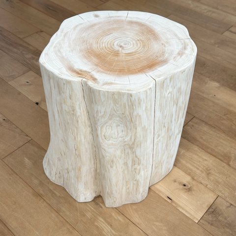 Hinoki Wood Stool No.482