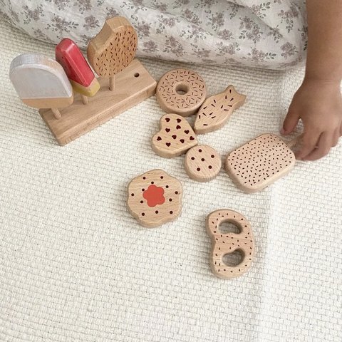 wood toy set