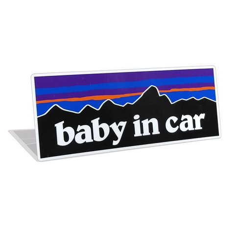 BABY IN CARマグネットステッカー チャイルドシートとご一緒に　ベイビーインカー　ベビーインカー　乳児