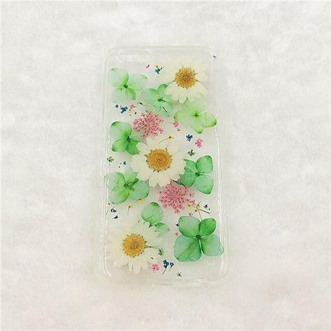 春の花物語 押し花ケースiphone7/iphone7プラスiphone8/iphone6/iPhonex/iphone6Plusスマホケース