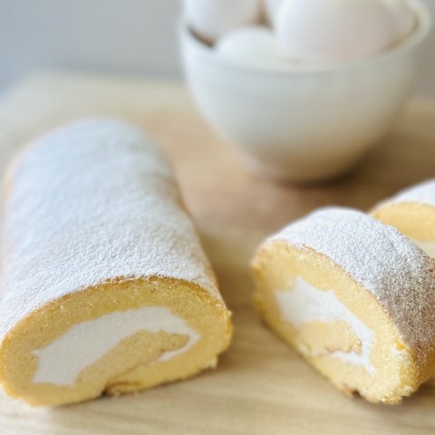 シンプルな味わい米粉ロールケーキ(10cm)