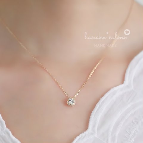 新作　シンプル　高品質　18K　繊細　上品　大人女子　宝石　CZダイヤ　シルバー925　ネックレス