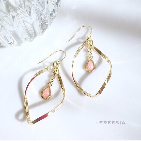 ˚✧₊⁎kirakira⁎⁺˳✧༚*デザインリング* ピアス / イヤリング 