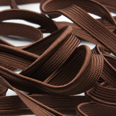 FUJIYAMA RIBBON パイピング レーヨン 約8mm ダークブラウン 9.14M巻（FY-19016-M-36）