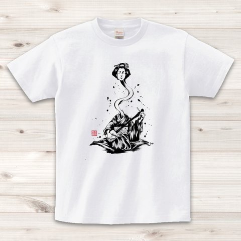 【Tシャツ】 ろくろ首/白