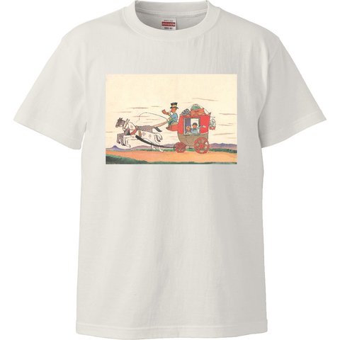 竹久夢二 「田舎はきれいです」絵画 アート 半袖 長袖 メンズ レディース tシャツ