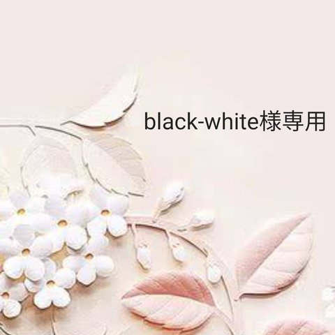 black-white様専用　L字ファスナーポーチ　ハチワレ猫