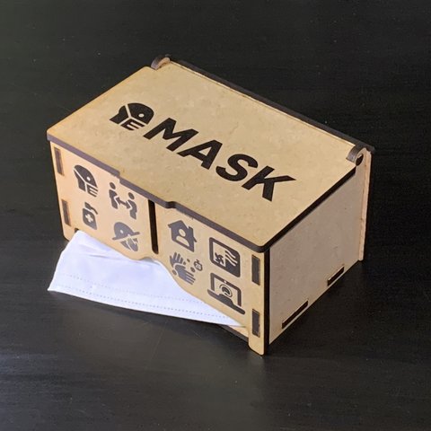 木製マスクボックス