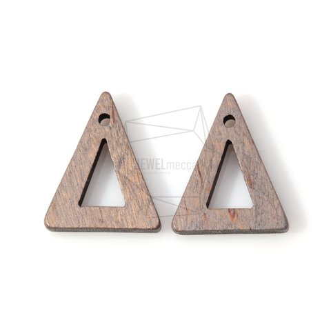 BSC-122-G【4個入り】トライアングルウッドビーズ,triangle Wooden Beads 