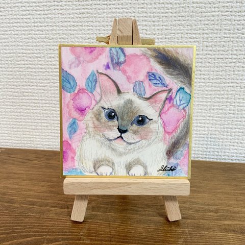 【原画】ねこの絵『Mignonne』