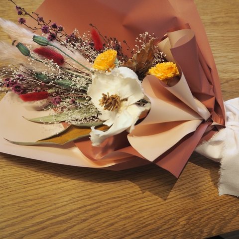 ドライフラワー　スワッグ　花束　プレゼント用にも🎁💐♥️