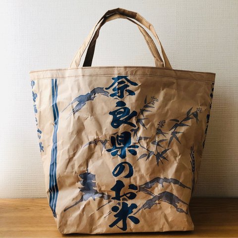 米袋バック　T37✖️W45  奈良の米