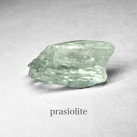 prasiolite：green amethyst / プラジオライト：グリーンアメジスト C