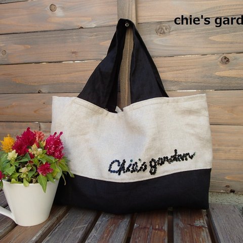 chie's garden ロゴ入り一枚仕立てＢＡＧ