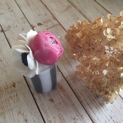 flower candle