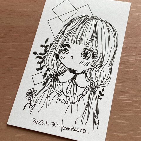 原画・ボールペン絵