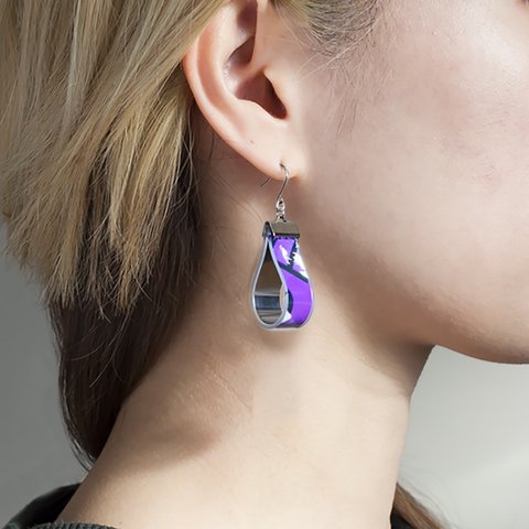 STRAPピアス/イヤリング (purple)