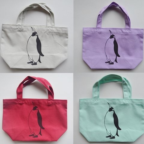 ペンギントートバッグ、penguin, 送料無料、トート