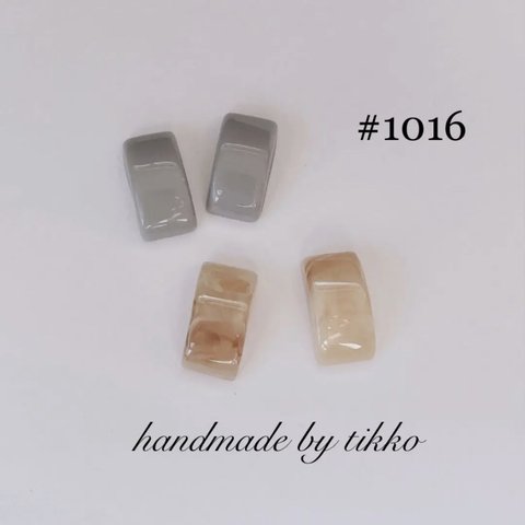 #1016 シンプルピアス 2点セット