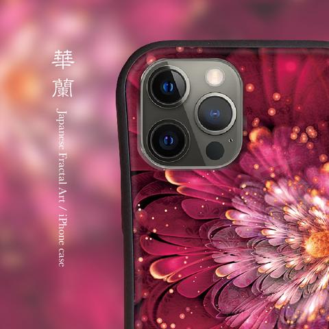 華蘭 - 和風 耐衝撃グリップiPhoneケース【iPhone全機種対応/和柄/スマホケース】